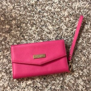 Kate spade wristlet with phone holder!